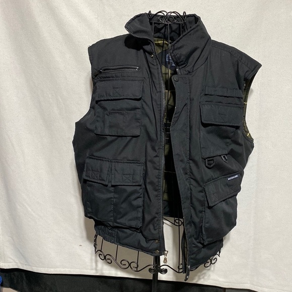 Renegade Other - Renegade Full Zip Green Puffer Blanket Lined Vest Jacket​​​